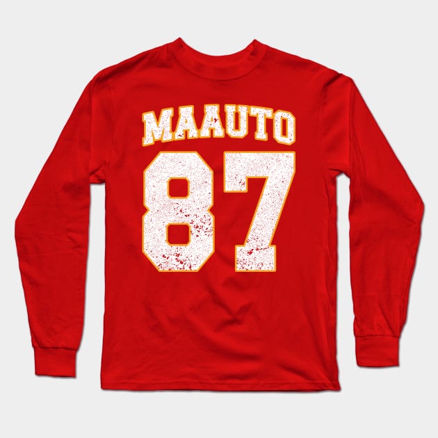 MaAuto Vintage Distressed v2 Long Sleeve T-Shirt by Emma